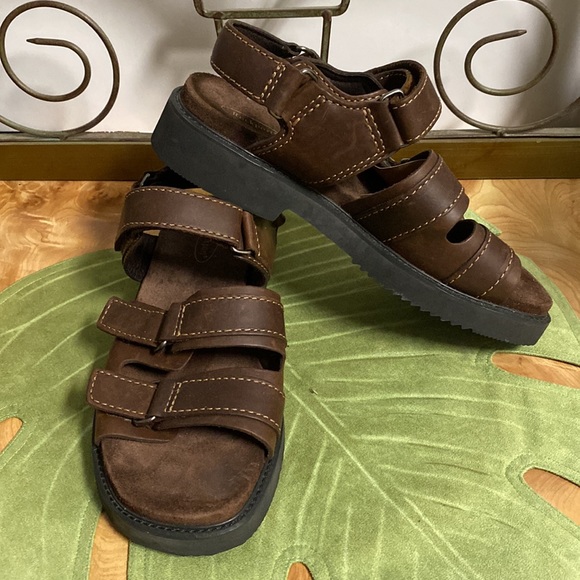 Men’s Leather Rockport Sandals